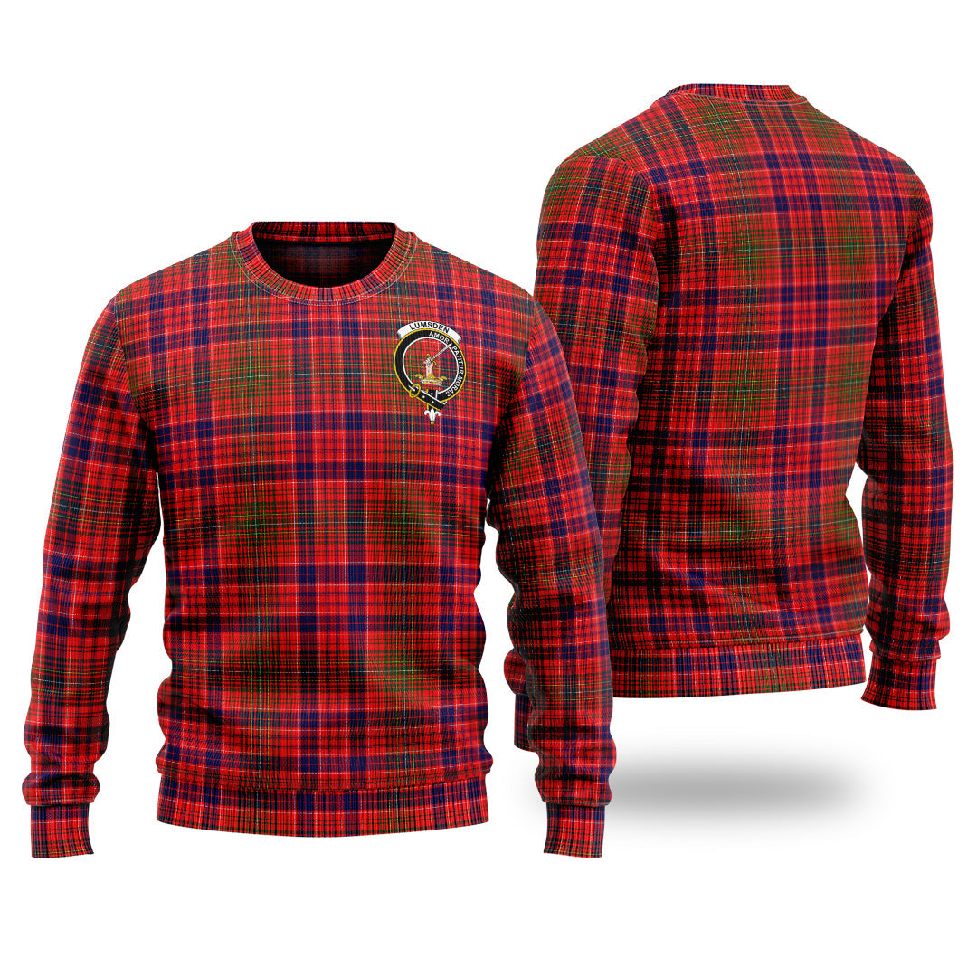 Clan Lumsden Modern Tartan Christmas Ugly Sweater GA18 Lumsden Modern Tartan Tartan Sweater   