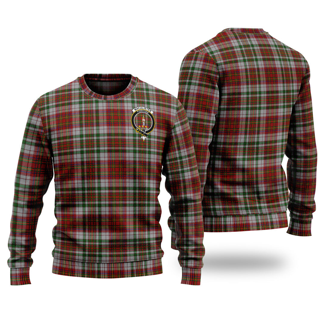 Clan MacAlister Dress Tartan Christmas Ugly Sweater ZC12 MacAlister Dress Tartan Tartan Sweater   