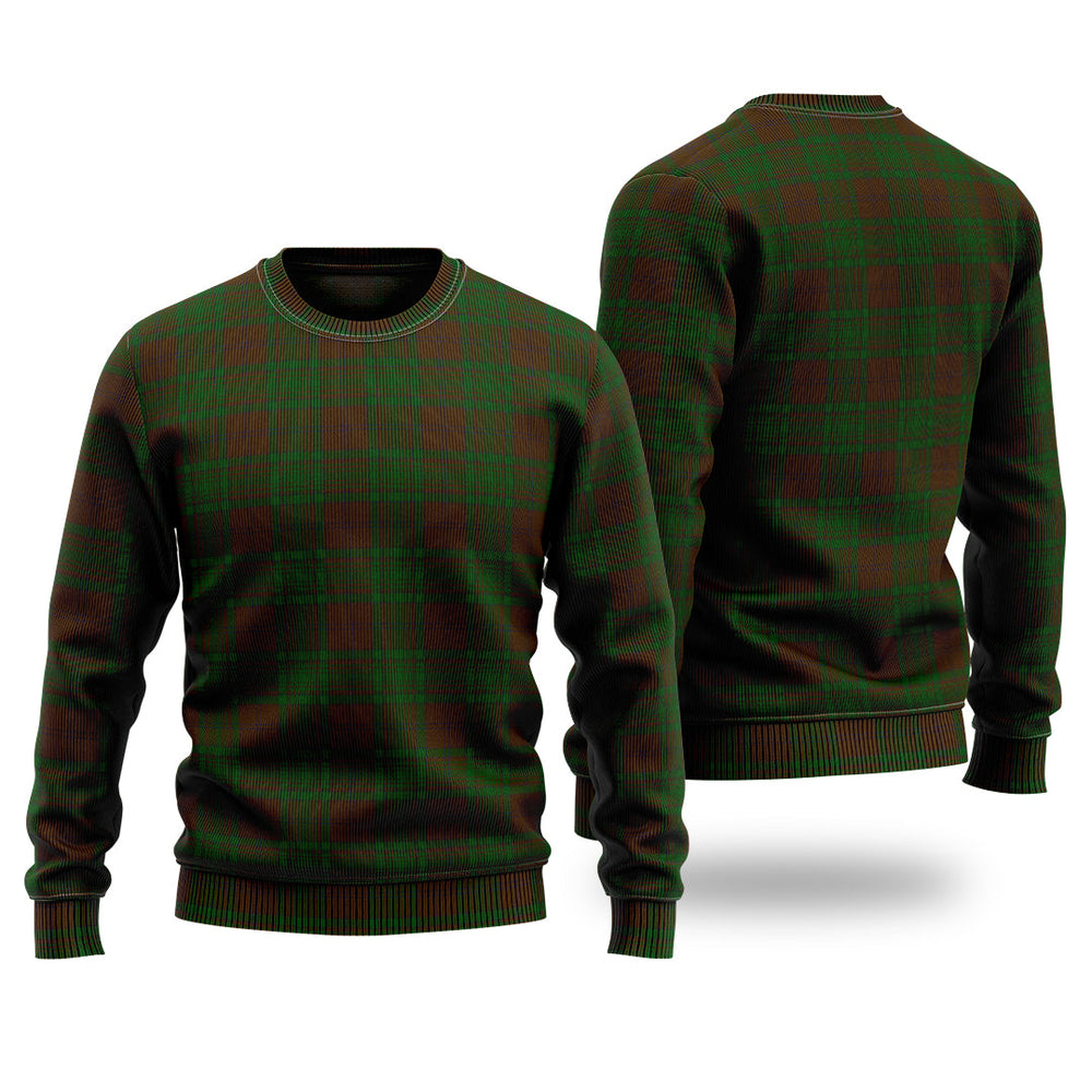 Clan MacAlister Of Glenbarr Hunting Tartan Christmas Ugly Sweater YS83 MacAlister Of Glenbarr Hunting Tartan Tartan Sweater   
