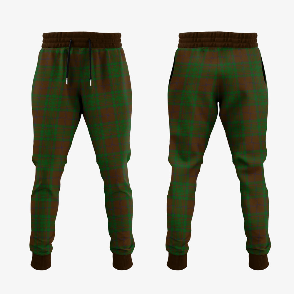 Clan MacAlister Of Glenbarr Hunting Tartan Crest Jogger Sweatpants RN73 Clan MacAlister Tartan Today   