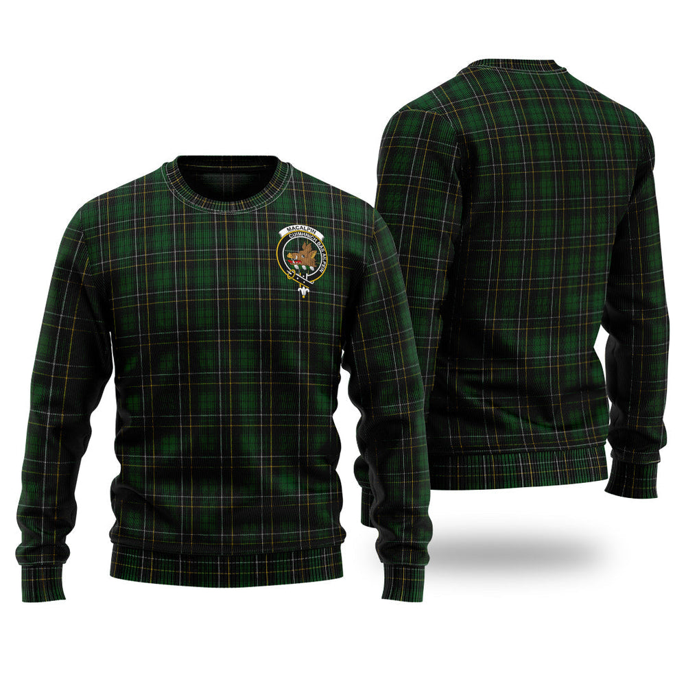 Clan MacAlpin Tartan Christmas Ugly Sweater LD90 MacAlpin Tartan Tartan Sweater   