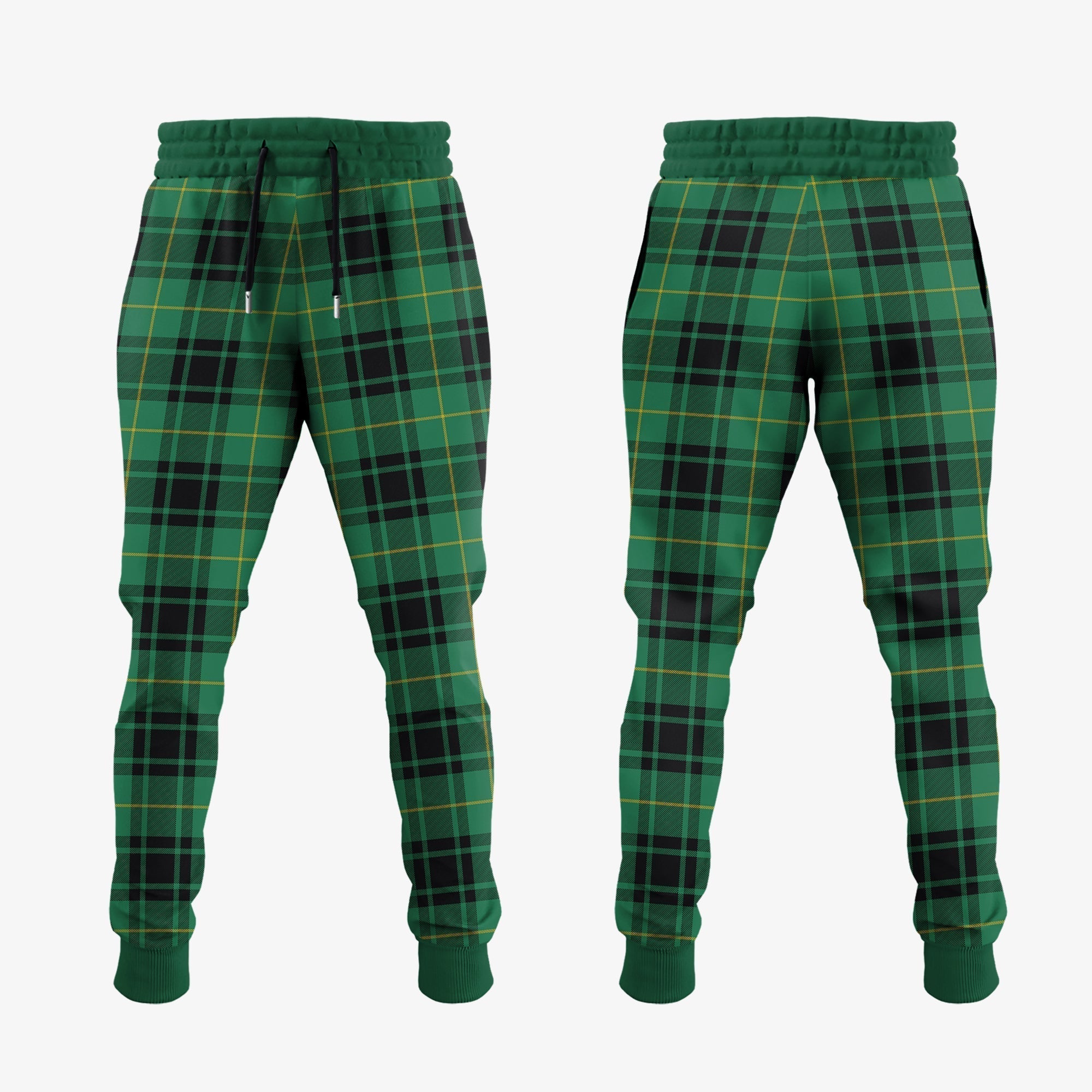Clan MacArthur Ancient Tartan Crest Jogger Sweatpants WD15 Clan MacArthur Tartan Today   