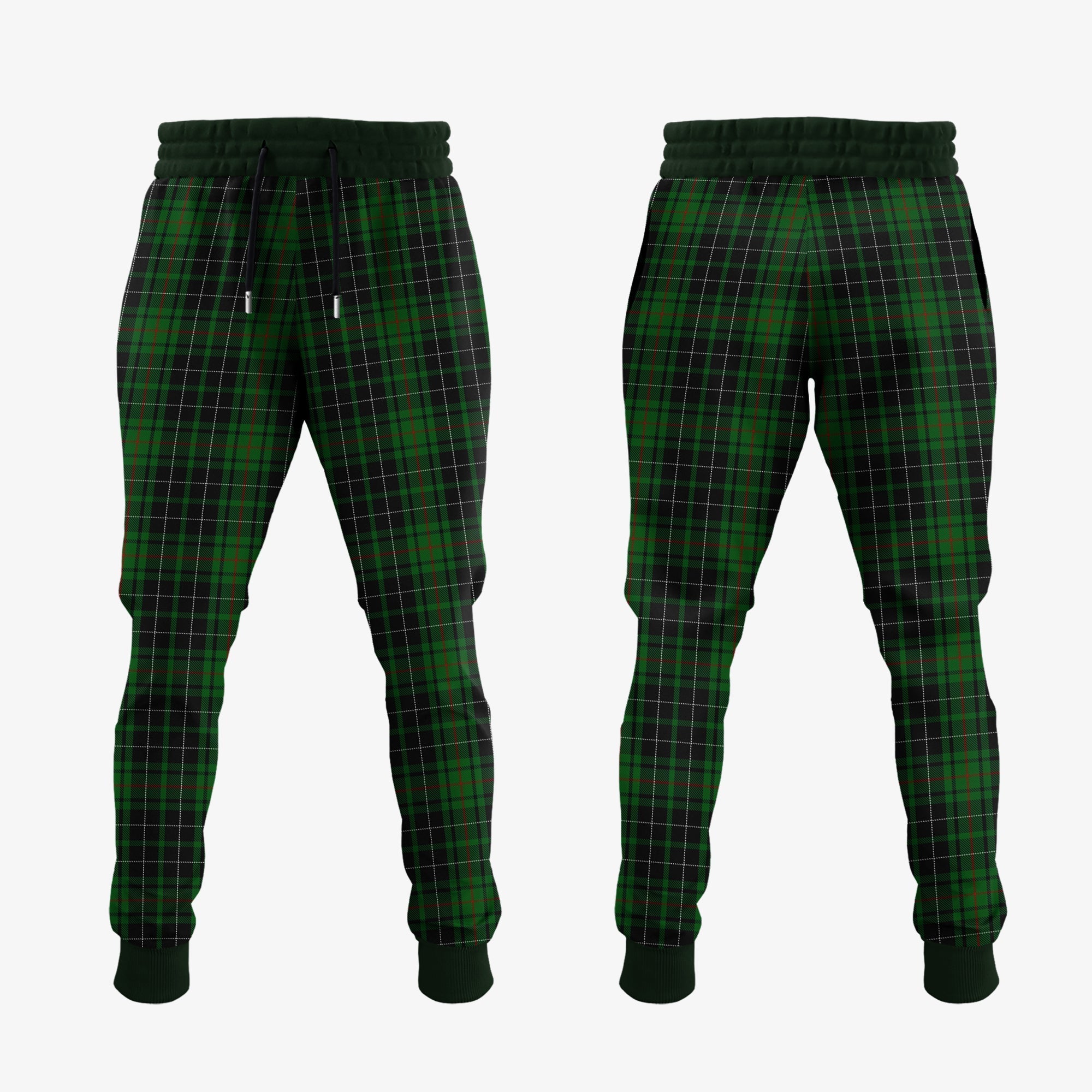 Clan MacAulay Hunting Tartan Crest Jogger Sweatpants BS56 Clan MacAulay Tartan Today   