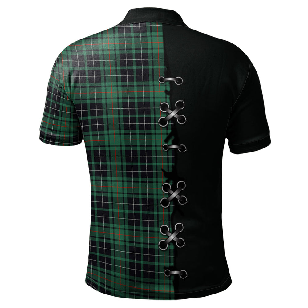 Clan MacAulay Hunting Ancient Tartan Polo Shirt - Lion Rampant And Celtic Thistle Style UT85 MacAulay Hunting Ancient Tartan Tartan Polo   