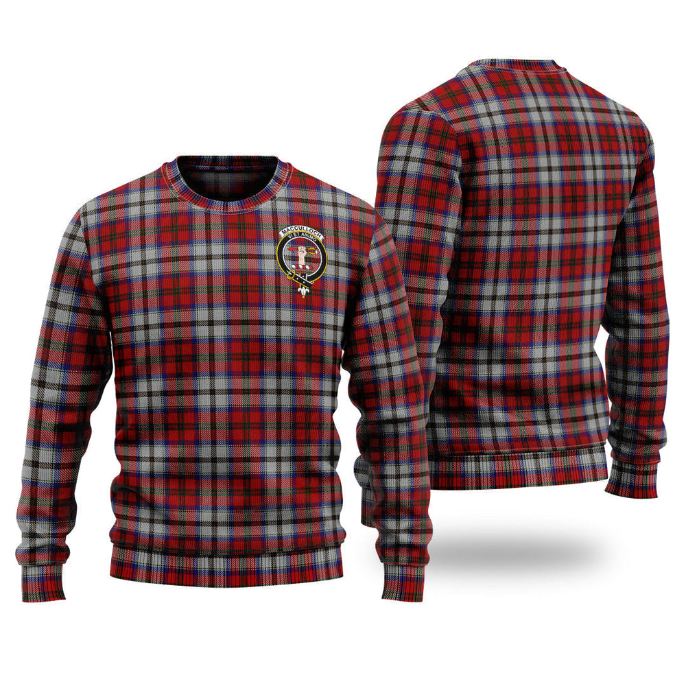 Clan MacCulloch Dress Tartan Christmas Ugly Sweater MR10 MacCulloch Dress Tartan Tartan Sweater   