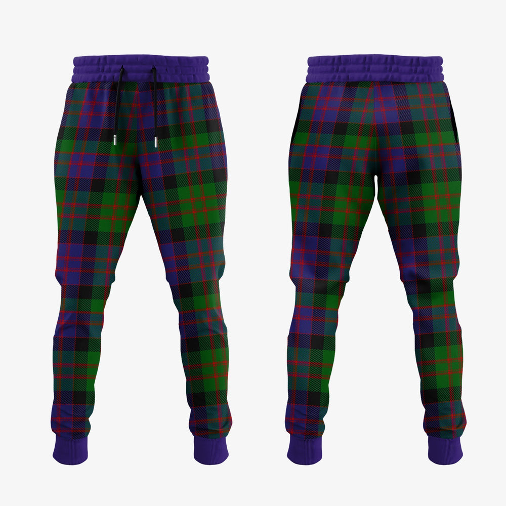 Clan MacDonald Tartan Crest Jogger Sweatpants QB78 Clan MacDonald Tartan Today   