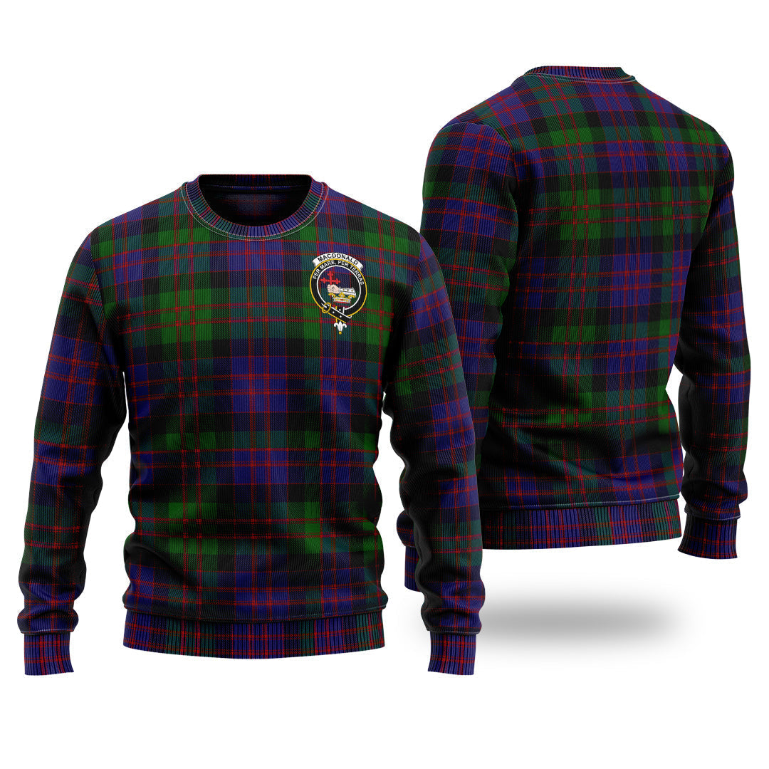 Clan MacDonald Tartan Christmas Ugly Sweater VC78 MacDonald Tartan Tartan Sweater   