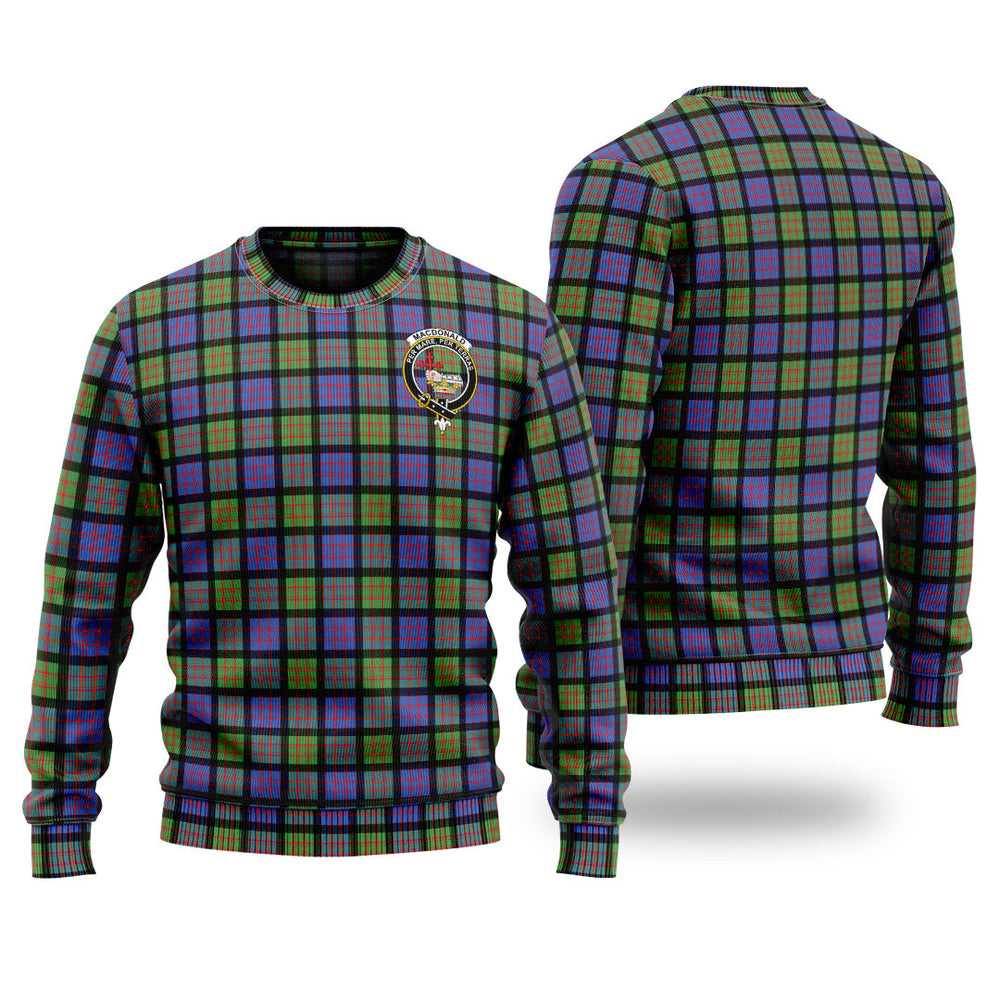 Clan MacDonald Ancient Tartan Christmas Ugly Sweater RQ76 MacDonald Ancient Tartan Tartan Sweater   