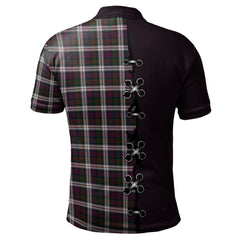 Clan MacDonald Dress Tartan Polo Shirt - Lion Rampant And Celtic Thistle Style SB51 MacDonald Dress Tartan Tartan Polo   