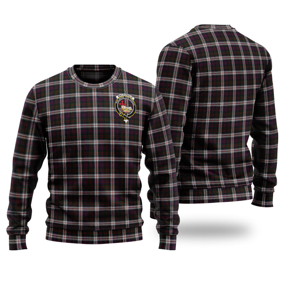 Clan MacDonald Dress Tartan Christmas Ugly Sweater SQ67 MacDonald Dress Tartan Tartan Sweater   