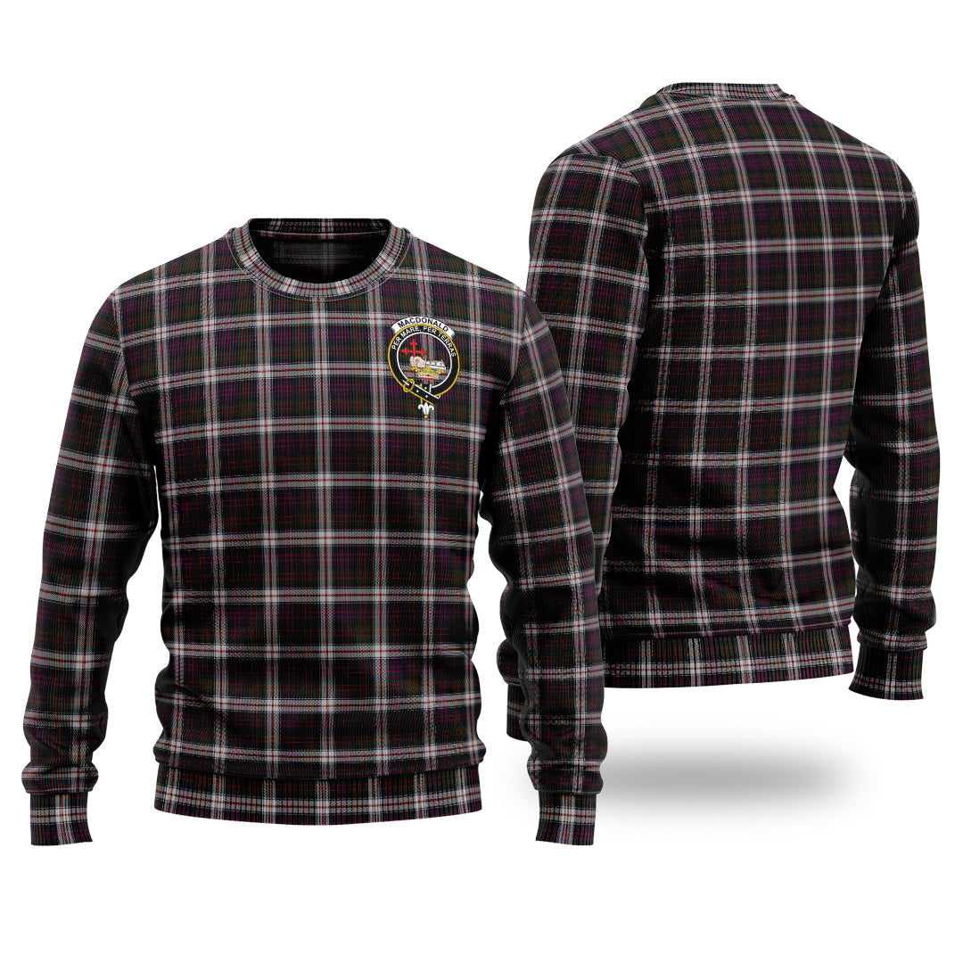Clan MacDonald Dress Tartan Christmas Ugly Sweater SQ67 MacDonald Dress Tartan Tartan Sweater   