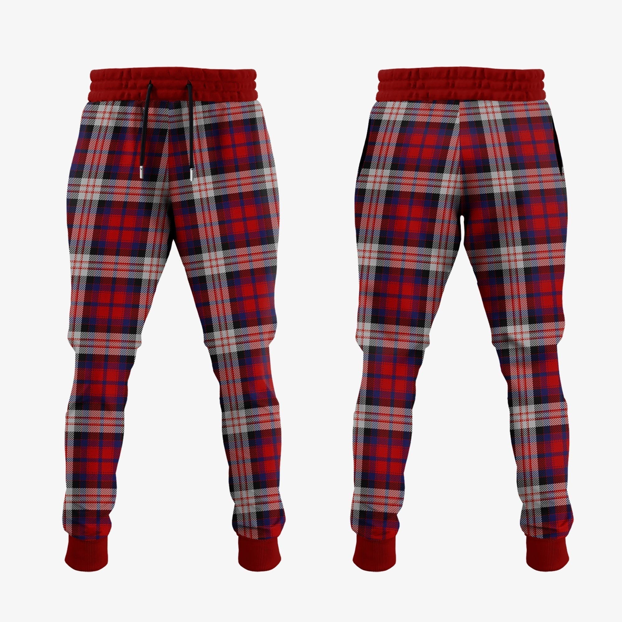 Clan MacDonald Dress Irish Tartan Crest Jogger Sweatpants OD56 Clan MacDonald Tartan Today   