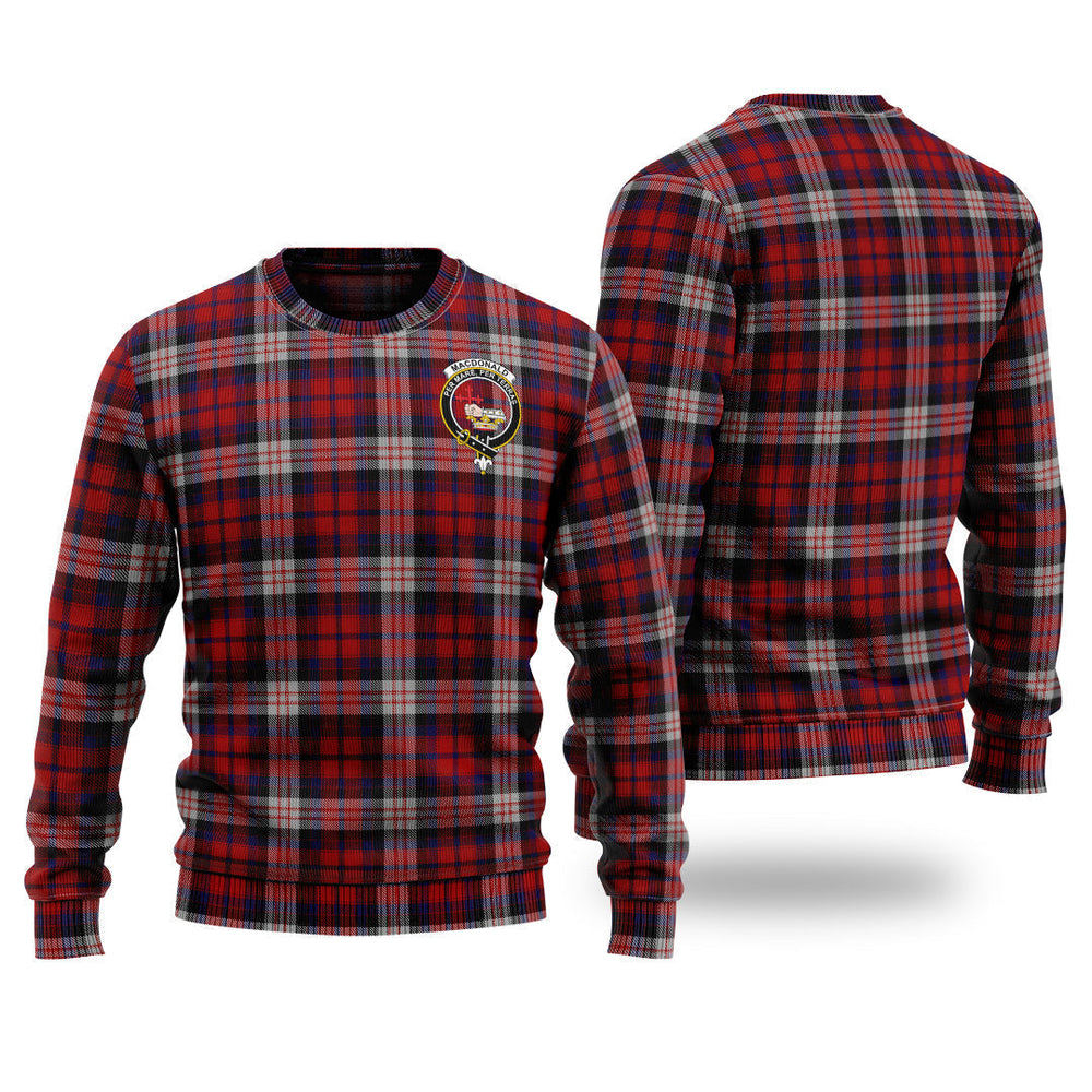 Clan MacDonald Dress Irish Tartan Christmas Ugly Sweater VO65 MacDonald Dress Irish Tartan Tartan Sweater   
