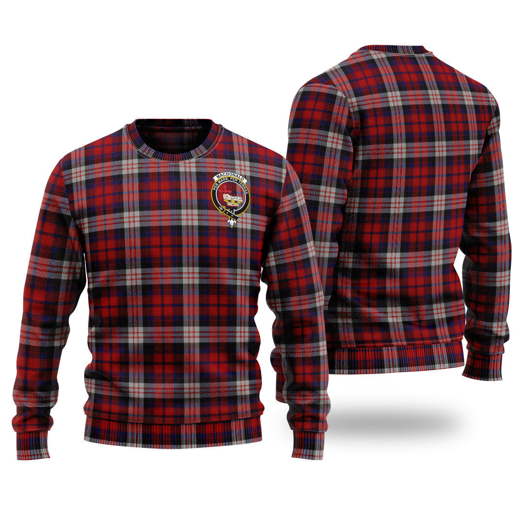Clan MacDonald Dress Irish Tartan Christmas Ugly Sweater VO65 MacDonald Dress Irish Tartan Tartan Sweater   