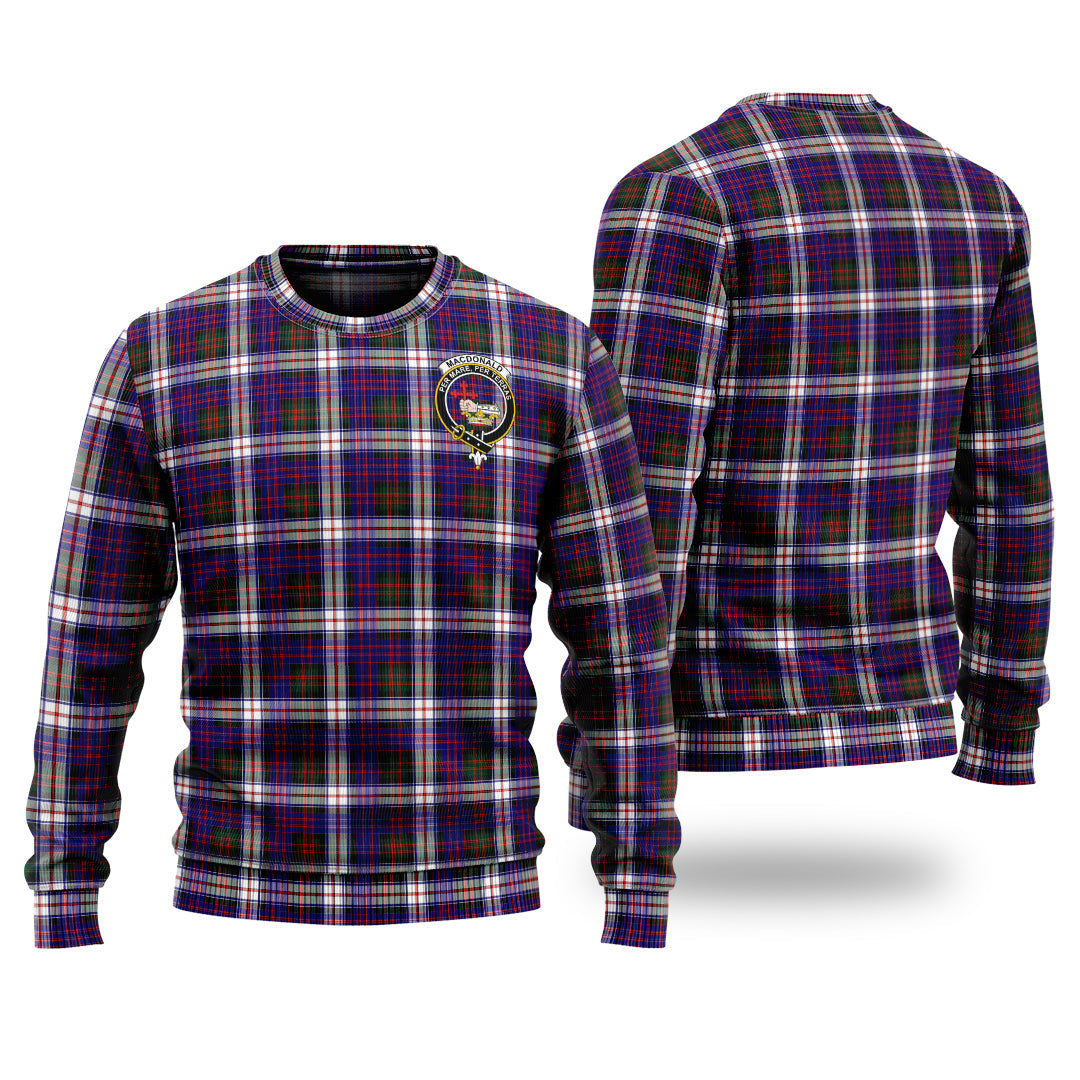 Clan MacDonald Dress Modern Tartan Christmas Ugly Sweater KQ93 MacDonald Dress Modern Tartan Tartan Sweater   