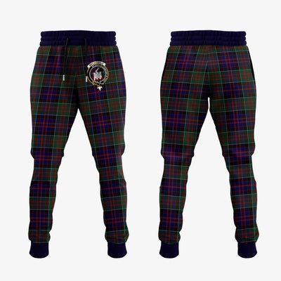 Clan MacDonald Of Clanranald Tartan Crest Jogger Sweatpants