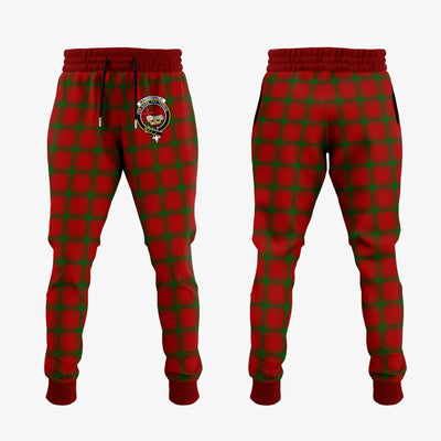 Clan MacDonald Of Sleat Tartan Crest Jogger Sweatpants