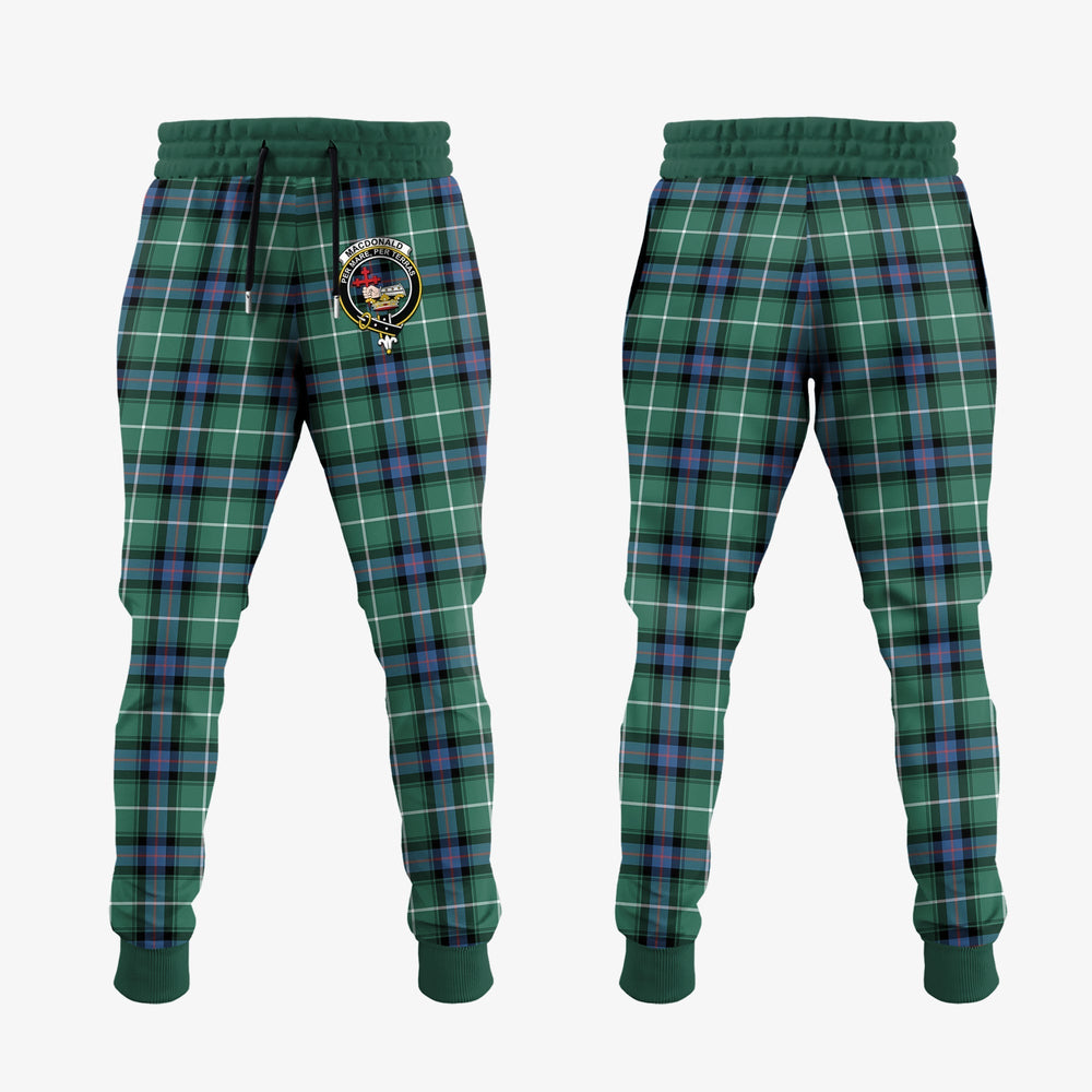 Clan MacDonald Of The Isles Hunting Ancient Tartan Crest Jogger Sweatpants XI23 Clan MacDonald Tartan Today   
