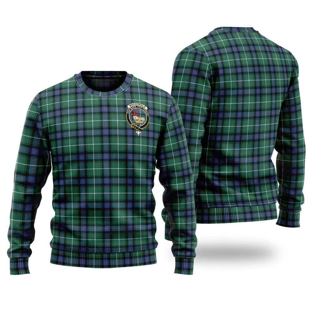 Clan MacDonald Of The Isles Hunting Ancient Tartan Christmas Ugly Sweater JZ77 MacDonald Of The Isles Hunting Ancient Tartan Tartan Sweater   