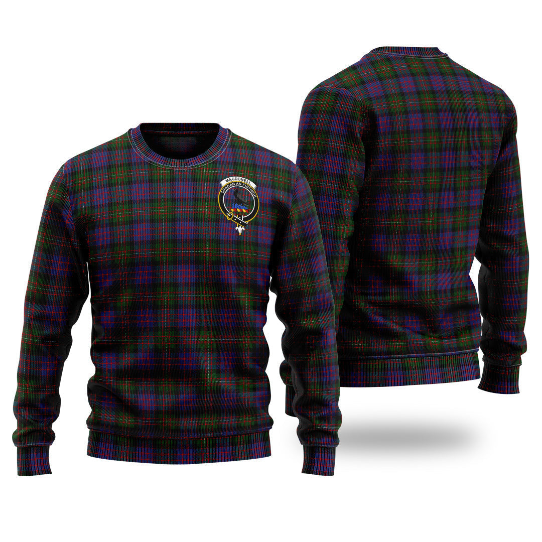 Clan MacDonell Of Glengarry Tartan Christmas Ugly Sweater YP22 MacDonell Of Glengarry Tartan Tartan Sweater   