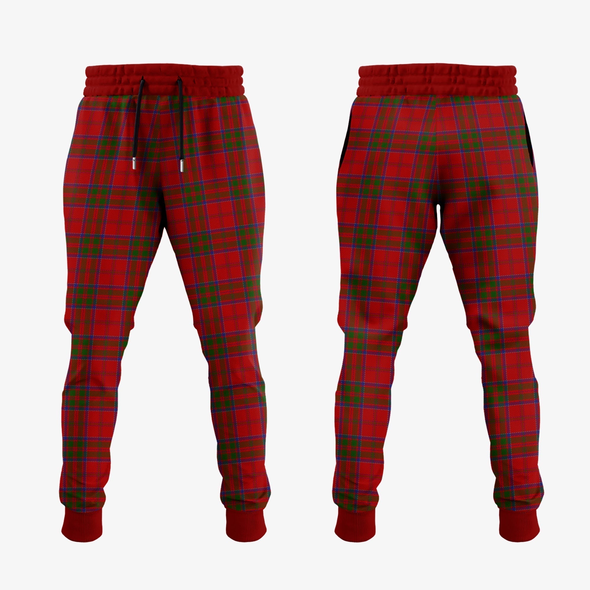 Clan MacDonell Of Keppoch Tartan Crest Jogger Sweatpants FA96 Clan Don Tartan Today   