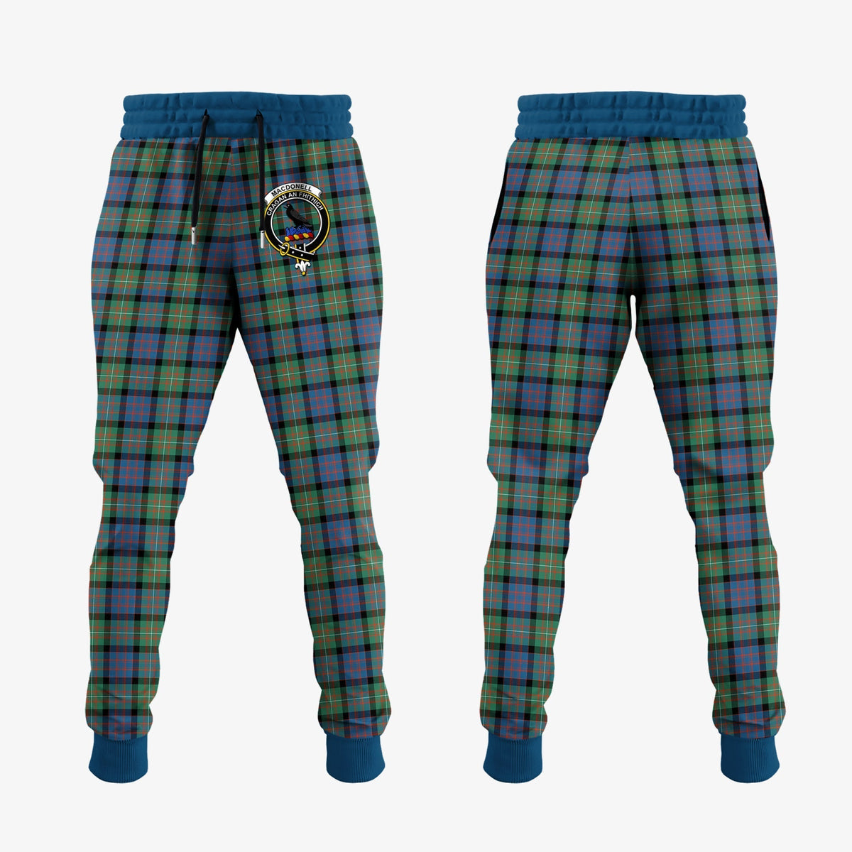 Clan MacDonnell Of Glengarry Ancient Tartan Crest Jogger Sweatpants DU80 Clan Glen Tartan Today   