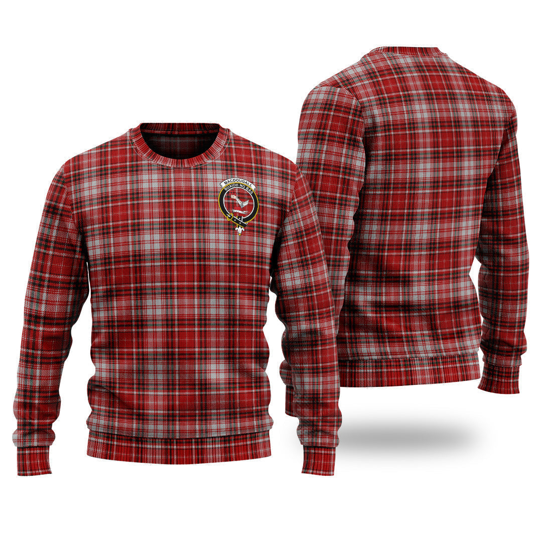Clan MacDougall Dress Tartan Christmas Ugly Sweater BU40 MacDougall Dress Tartan Tartan Sweater   