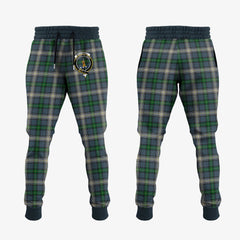 Clan MacDowall Tartan Crest Jogger Sweatpants KU44 Clan MacDowall Tartan Today   