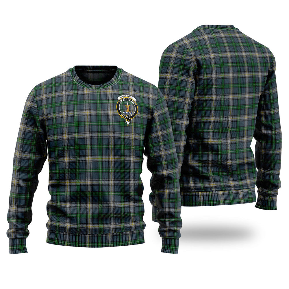 Clan MacDowall Tartan Christmas Ugly Sweater UX54 MacDowall Tartan Tartan Sweater   