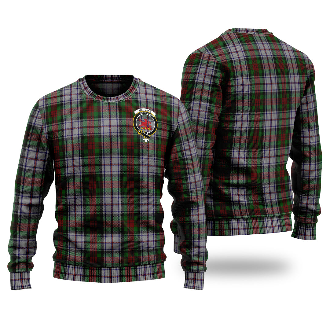 Clan MacDuff Dress Tartan Christmas Ugly Sweater YW28 MacDuff Dress Tartan Tartan Sweater   