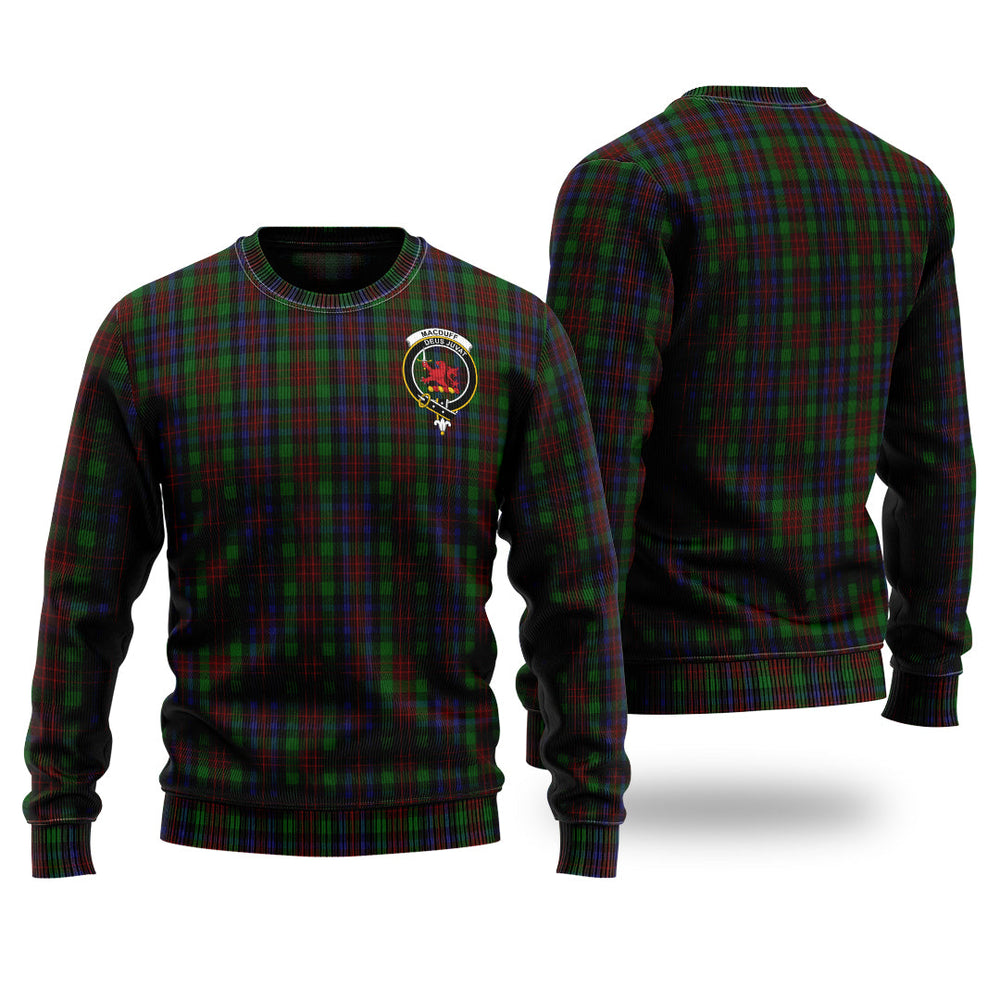Clan MacDuff Hunting Tartan Christmas Ugly Sweater IP90 MacDuff Hunting Tartan Tartan Sweater   