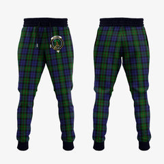 Clan MacEwen - MacEwan Tartan Crest Jogger Sweatpants AP35 Clan MacEwen_MacEwan Tartan Today   