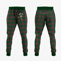 Clan MacFarlane Hunting Tartan Crest Jogger Sweatpants YX47 Clan MacFarlane Tartan Today   
