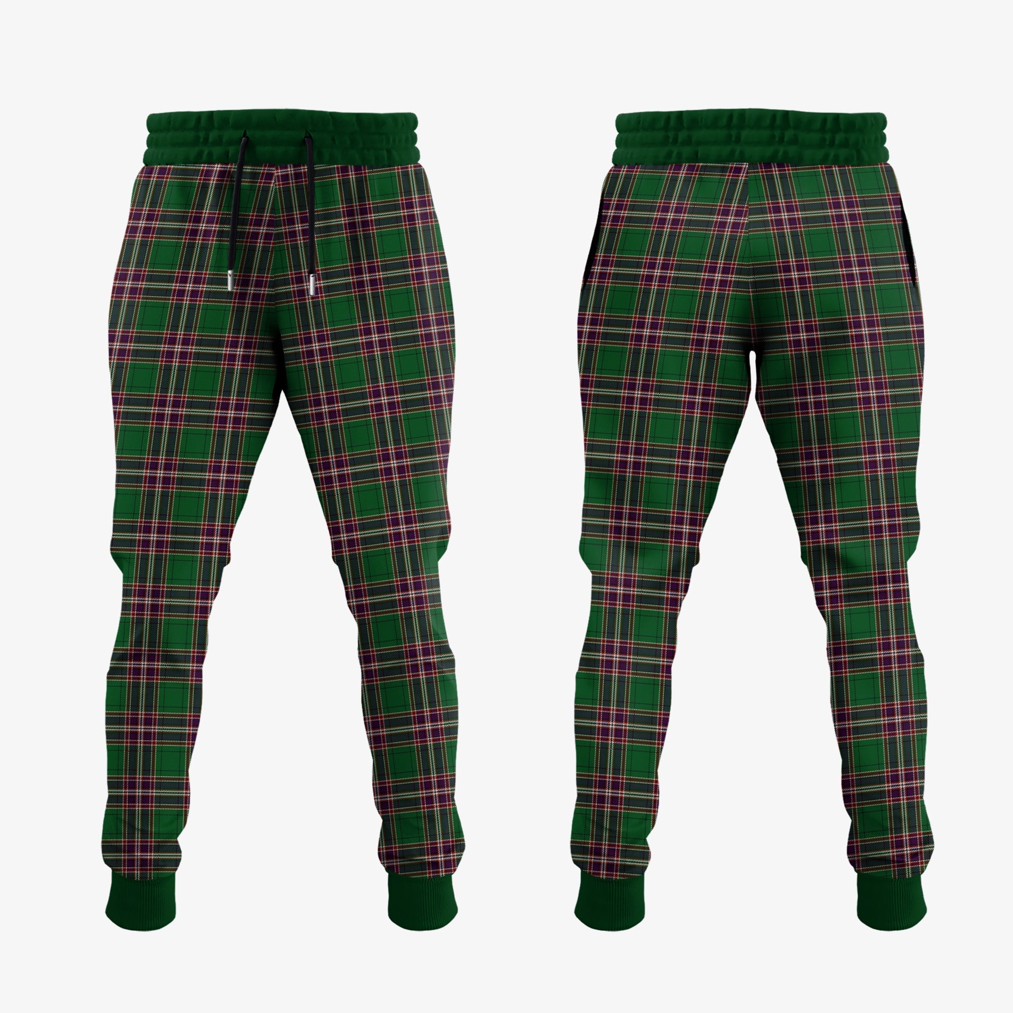Clan MacFarlane Hunting Tartan Crest Jogger Sweatpants YX47 Clan MacFarlane Tartan Today   
