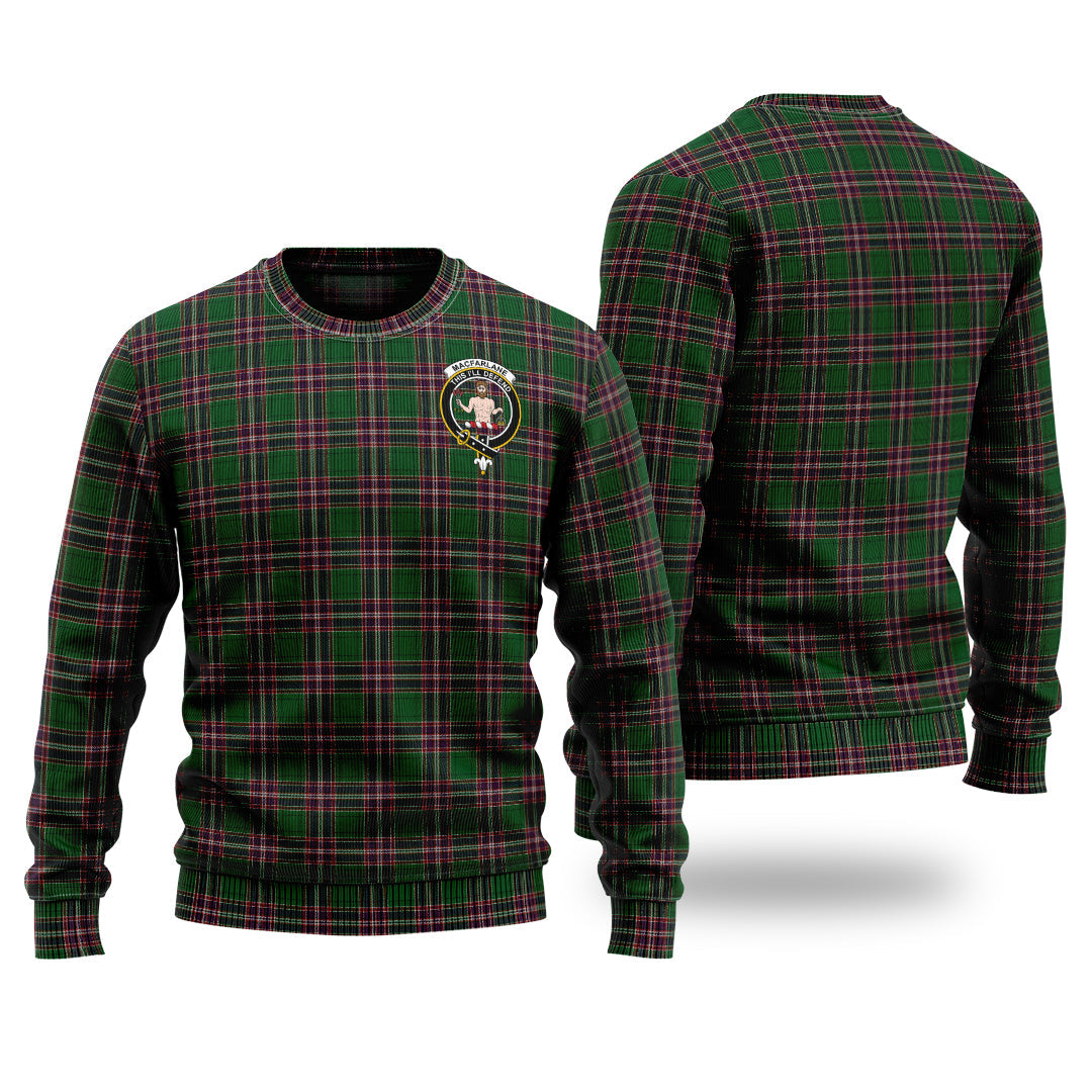 Clan MacFarlane Hunting Tartan Christmas Ugly Sweater YF83 MacFarlane Hunting Tartan Tartan Sweater   