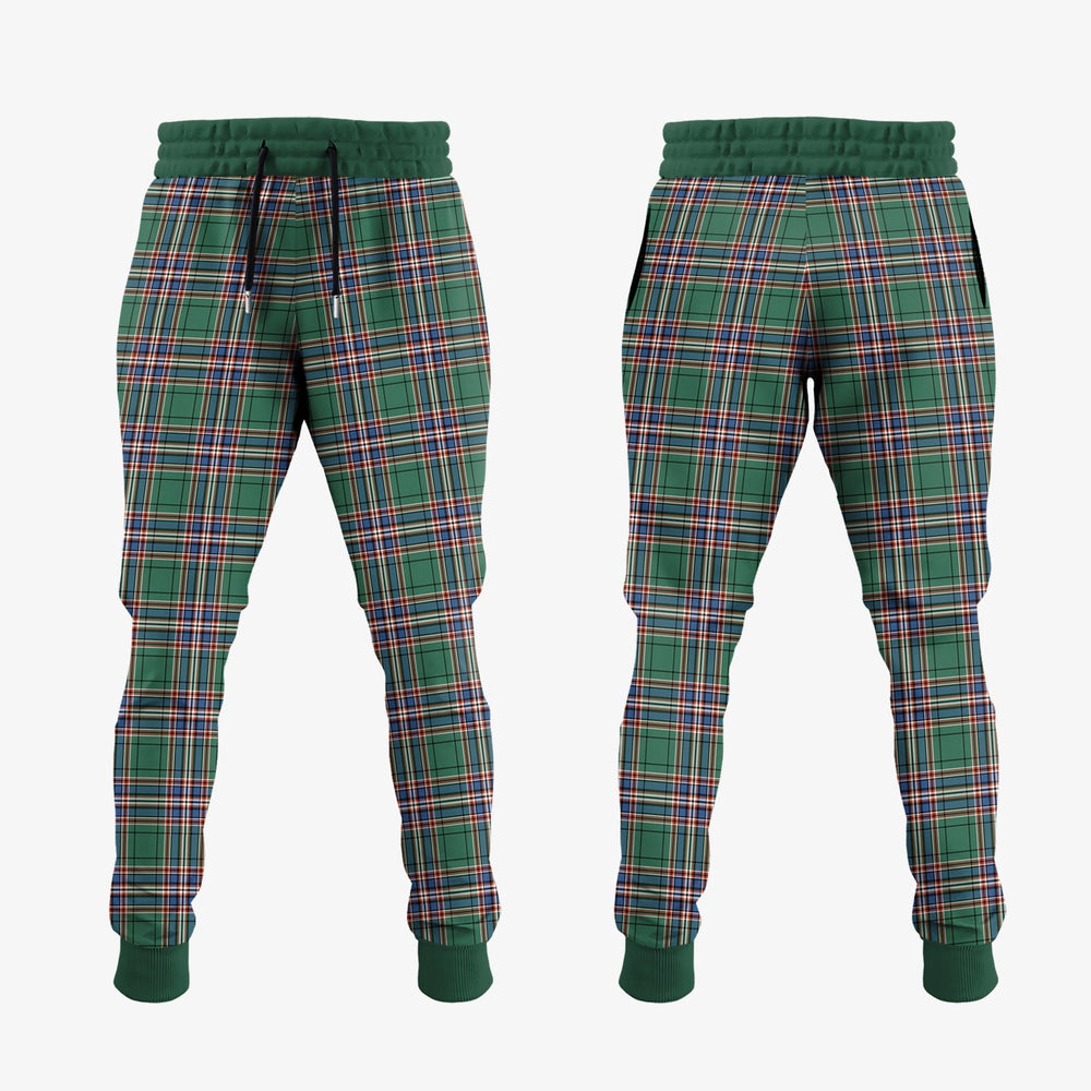 Clan MacFarlane Hunting Ancient Tartan Crest Jogger Sweatpants AP56 Clan MacFarlane Tartan Today   