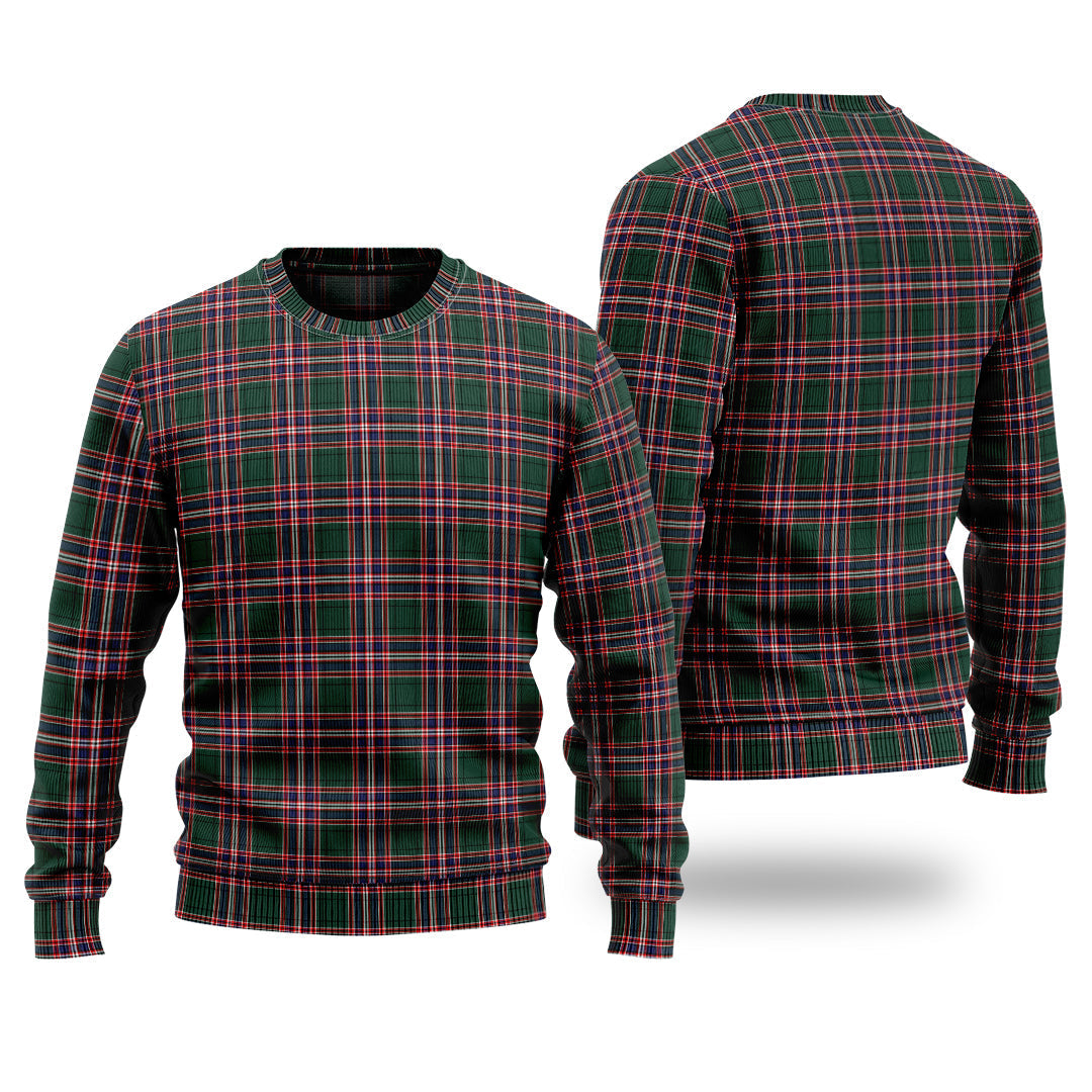 Clan MacFarlane Hunting Modern Tartan Christmas Ugly Sweater LP42 MacFarlane Hunting Modern Tartan Tartan Sweater   