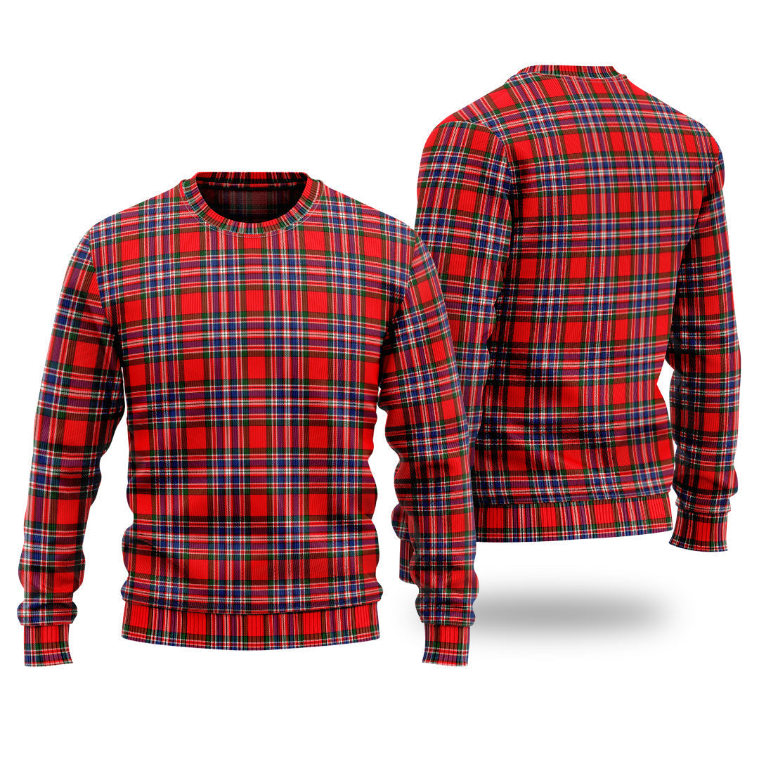 Clan MacFarlane Modern Tartan Christmas Ugly Sweater XR29 MacFarlane Modern Tartan Tartan Sweater   