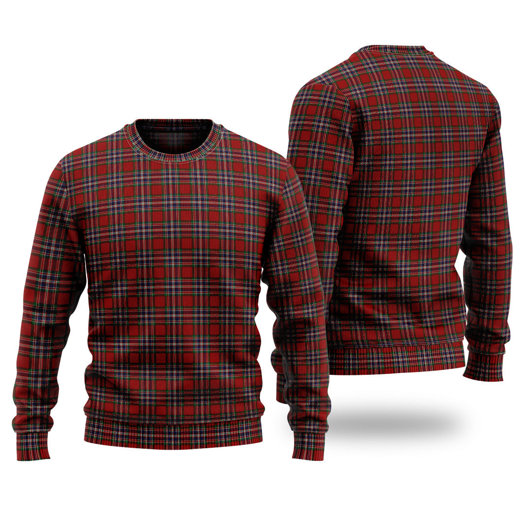 Clan MacFarlane Red Tartan Christmas Ugly Sweater CQ30 MacFarlane Red Tartan Tartan Sweater   