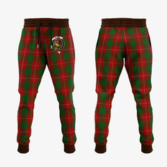 Clan MacFie Tartan Crest Jogger Sweatpants DD34 Clan MacPhee_MacFie Tartan Today   
