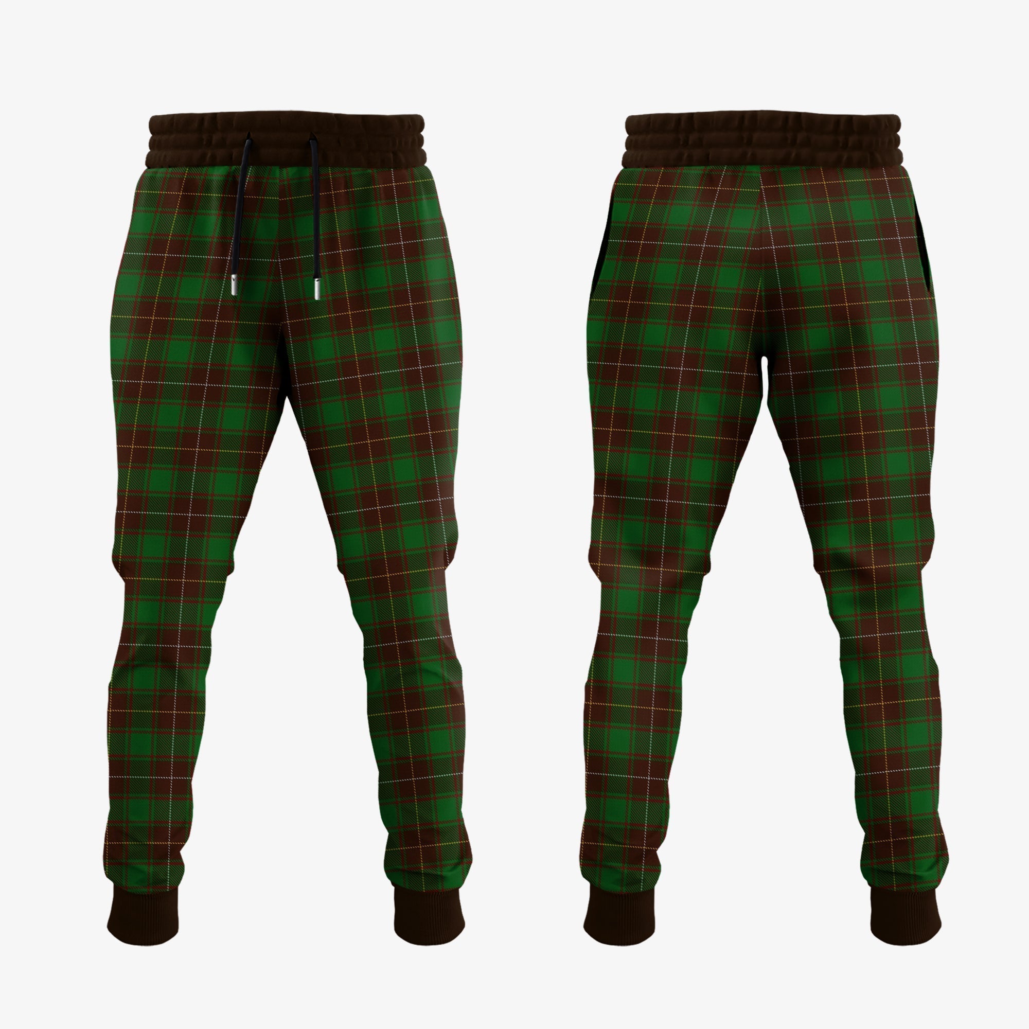 Clan MacFie Hunting Tartan Crest Jogger Sweatpants ZX69 Clan MacPhee_MacFie Tartan Today   