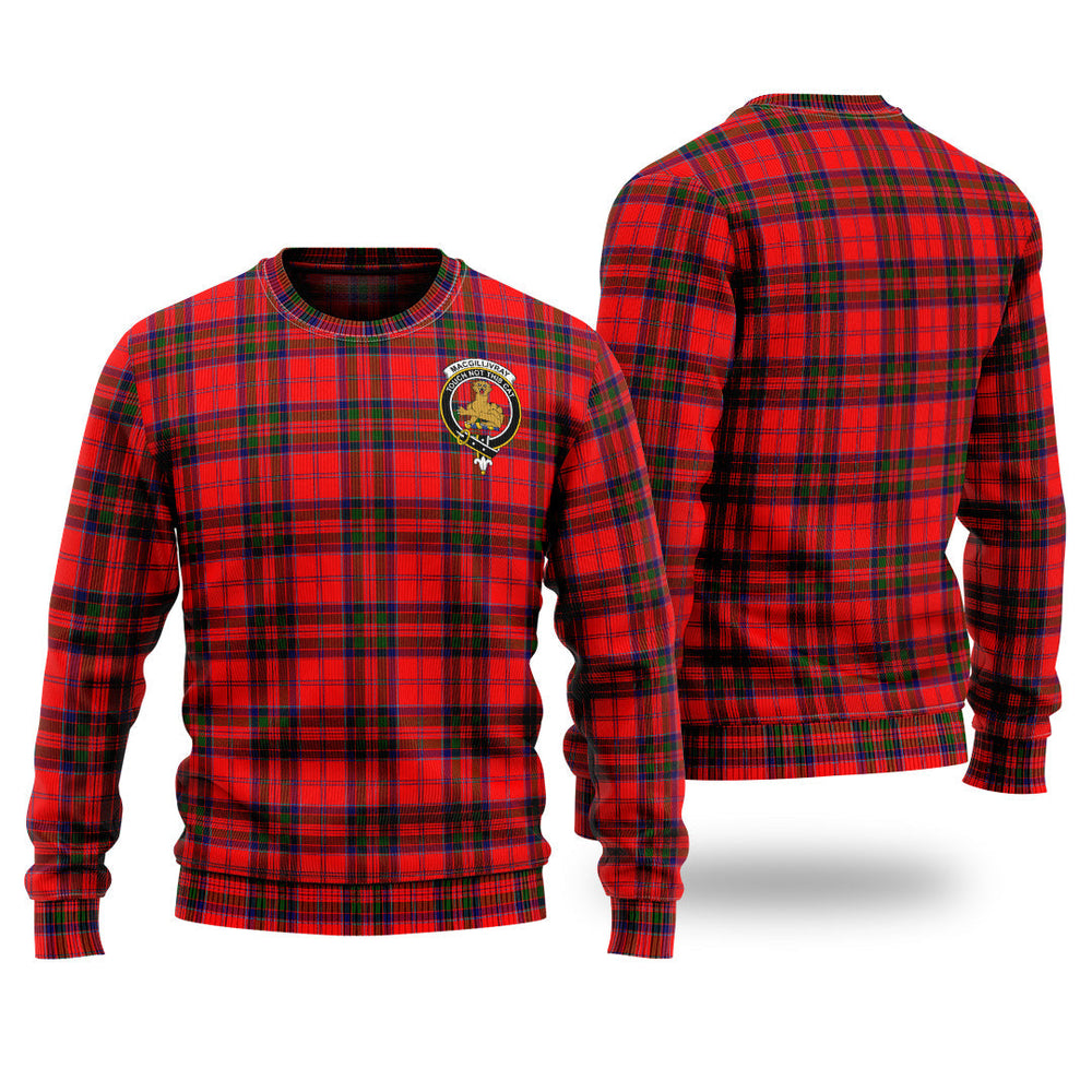 Clan MacGillivray Modern Tartan Christmas Ugly Sweater TP33 MacGillivray Modern Tartan Tartan Sweater   