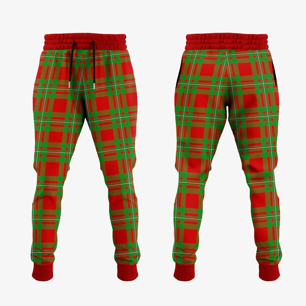Clan MacGregor Modern Tartan Crest Jogger Sweatpants GS21 Clan MacGregor Tartan Today   