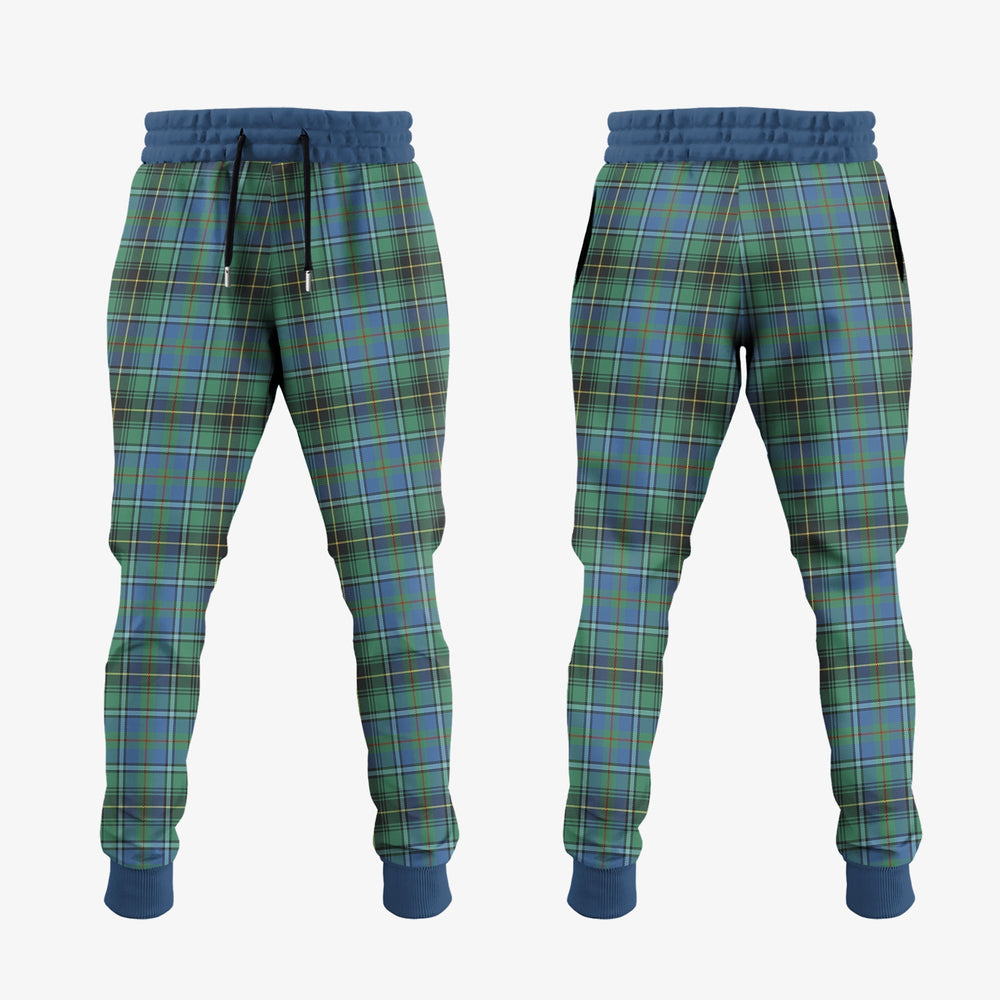 Clan MacInnes Ancient Hunting Tartan Crest Jogger Sweatpants UH78 Clan MacInnes Tartan Today   