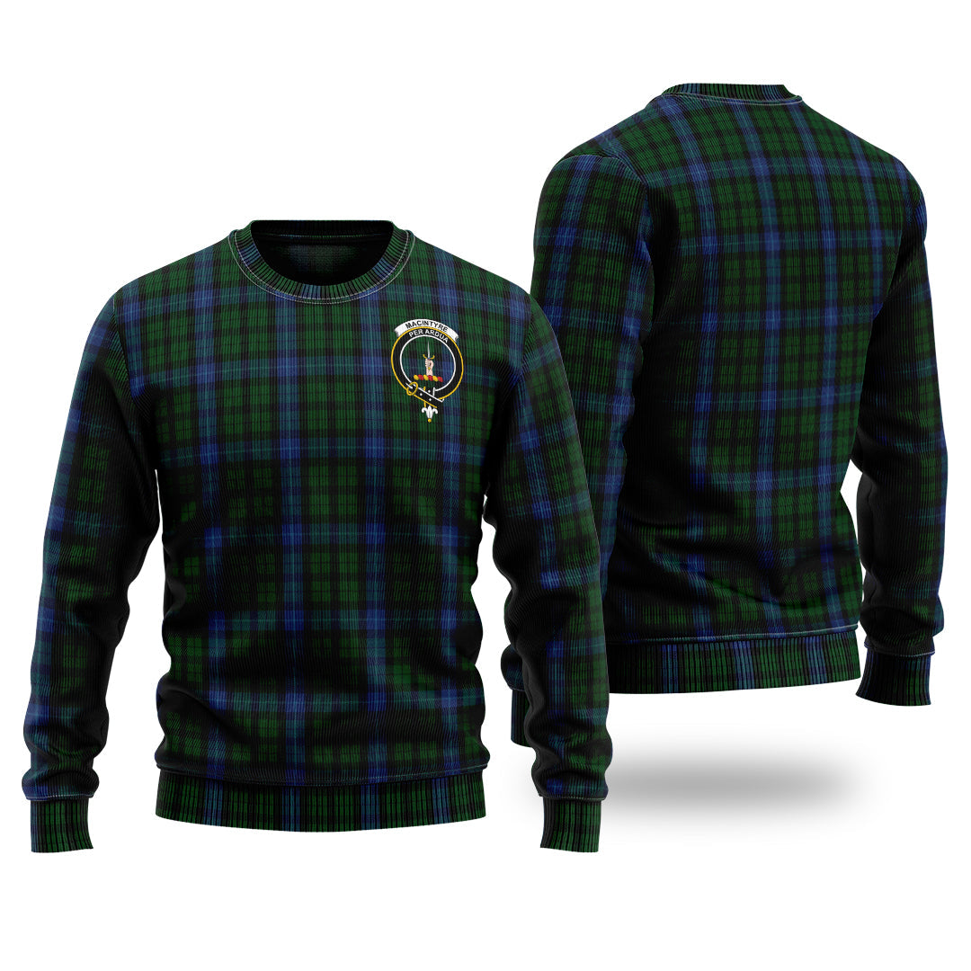 Clan MacIntyre Tartan Christmas Ugly Sweater ZZ46 MacIntyre Tartan Tartan Sweater   