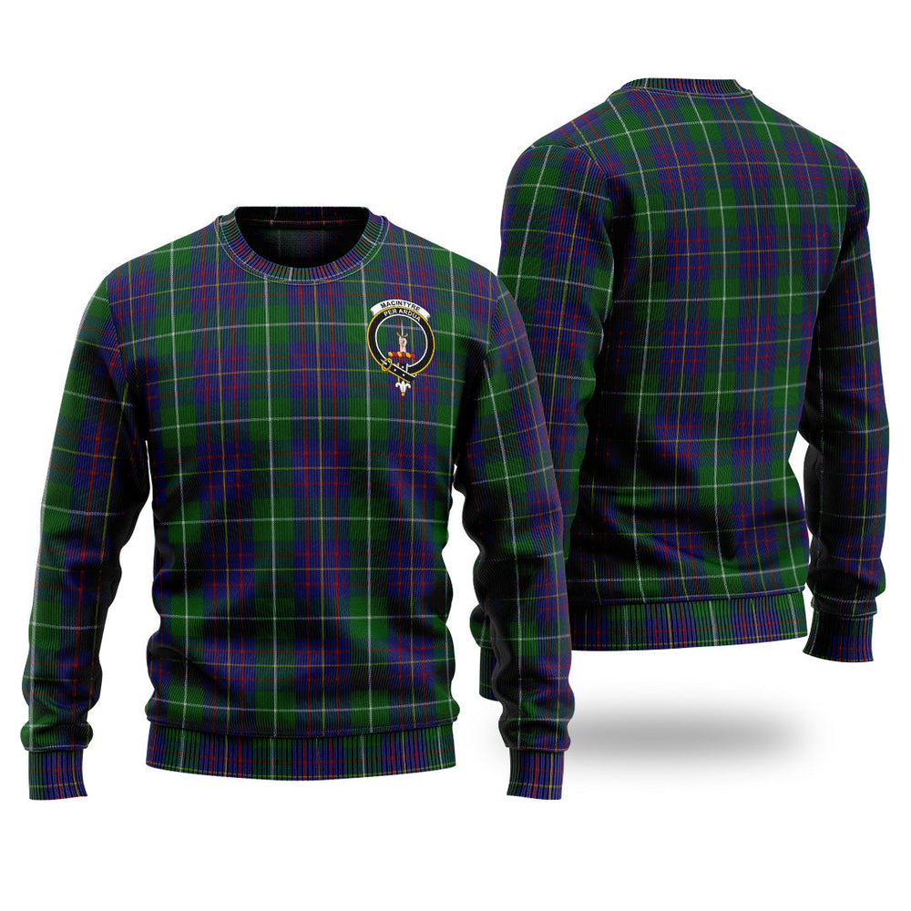 Clan MacIntyre Inglis Tartan Christmas Ugly Sweater QV50 MacIntyre Inglis Tartan Tartan Sweater   