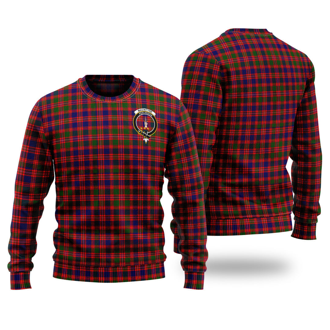 Clan MacIntyre Modern Tartan Christmas Ugly Sweater EG59 MacIntyre Modern Tartan Tartan Sweater   
