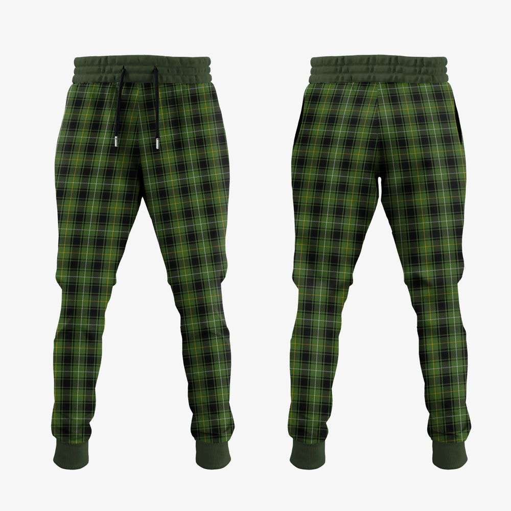 Clan MacIver Hunting Tartan Crest Jogger Sweatpants YX51  Tartan Today   