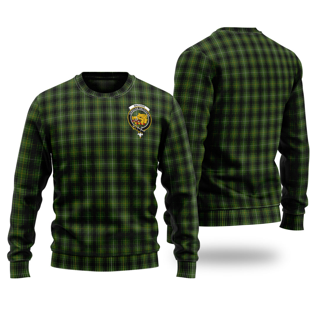 Clan MacIver Hunting Tartan Christmas Ugly Sweater UH68 MacIver Hunting Tartan Tartan Sweater   
