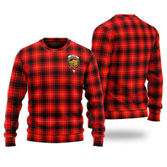 Clan MacIver Modern Tartan Christmas Ugly Sweater ZP52 MacIver Modern Tartan Tartan Sweater   